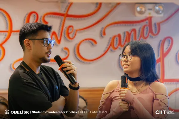 Pia Rey presenting her work in Saling-Kamay to the audience of Beyond The Boundaries 2026 seminar