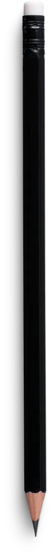 Black pencil accent